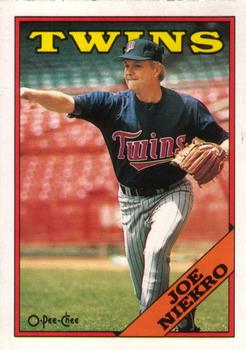 1988 O-Pee-Chee Baseball Cards 233     Joe Niekro
